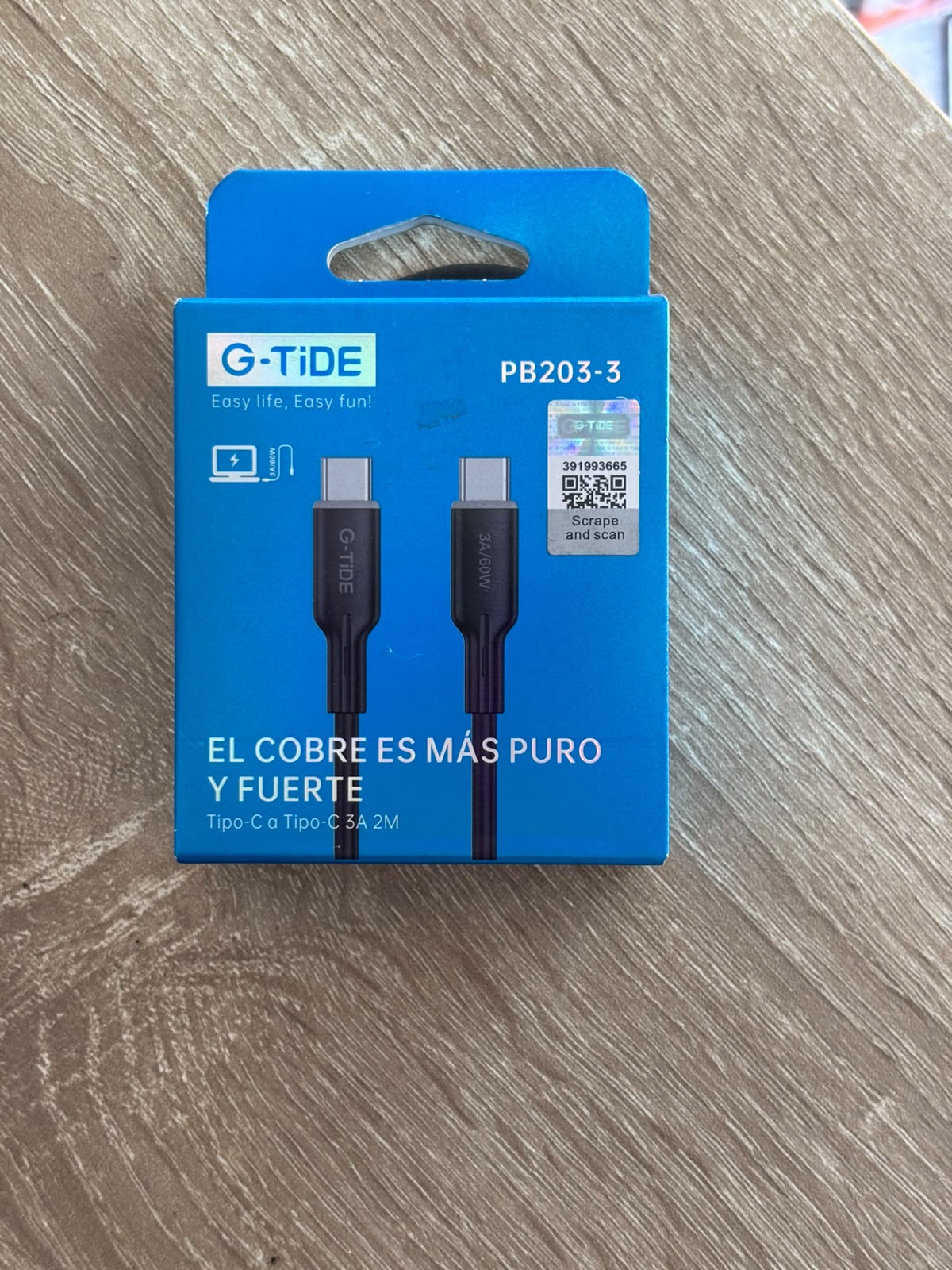 Imagen 2 de Cable USB C a C 2m